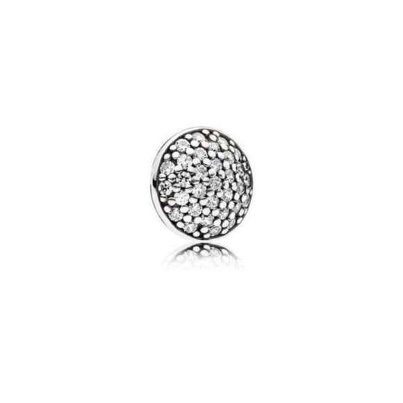 Pandora Petite Floating Locket Charm Sterling Silver CZ Dazzling Droplet - Picture 1 of 6